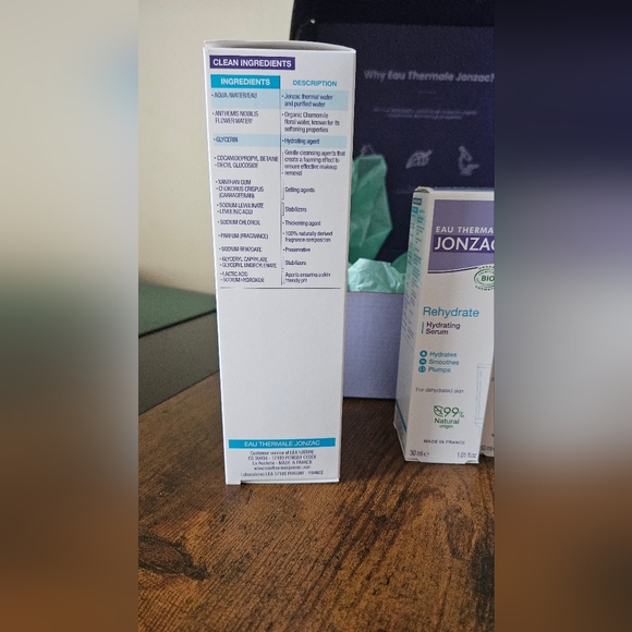 Jonzac Rehydrate SET cleansing Gel,hydrating Serum,Moisturizing Cream,Eye Contou - Picture 6 of 16